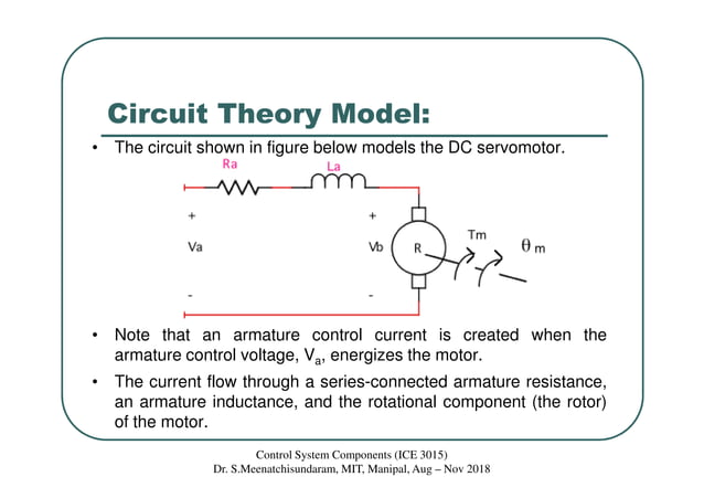 Lecture 5 Servomotor driver, control & Model | PDF