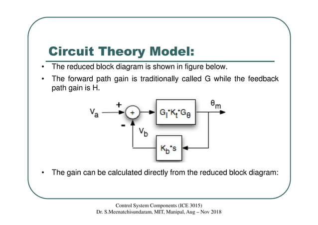 Lecture 5 Servomotor driver, control & Model | PDF