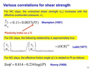 Lecture 5 shear strength of soils | PDF