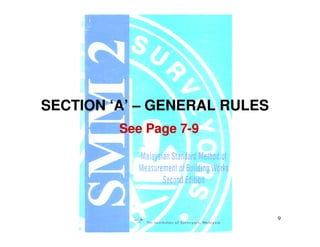 See Page 7See Page 7--99
SECTION ‘A’SECTION ‘A’ –– GENERAL RULESGENERAL RULES
9
See Page 7See Page 7--99
 