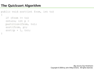 Void Sorting Algorithm Lecture 5 sorting and searching | PPT