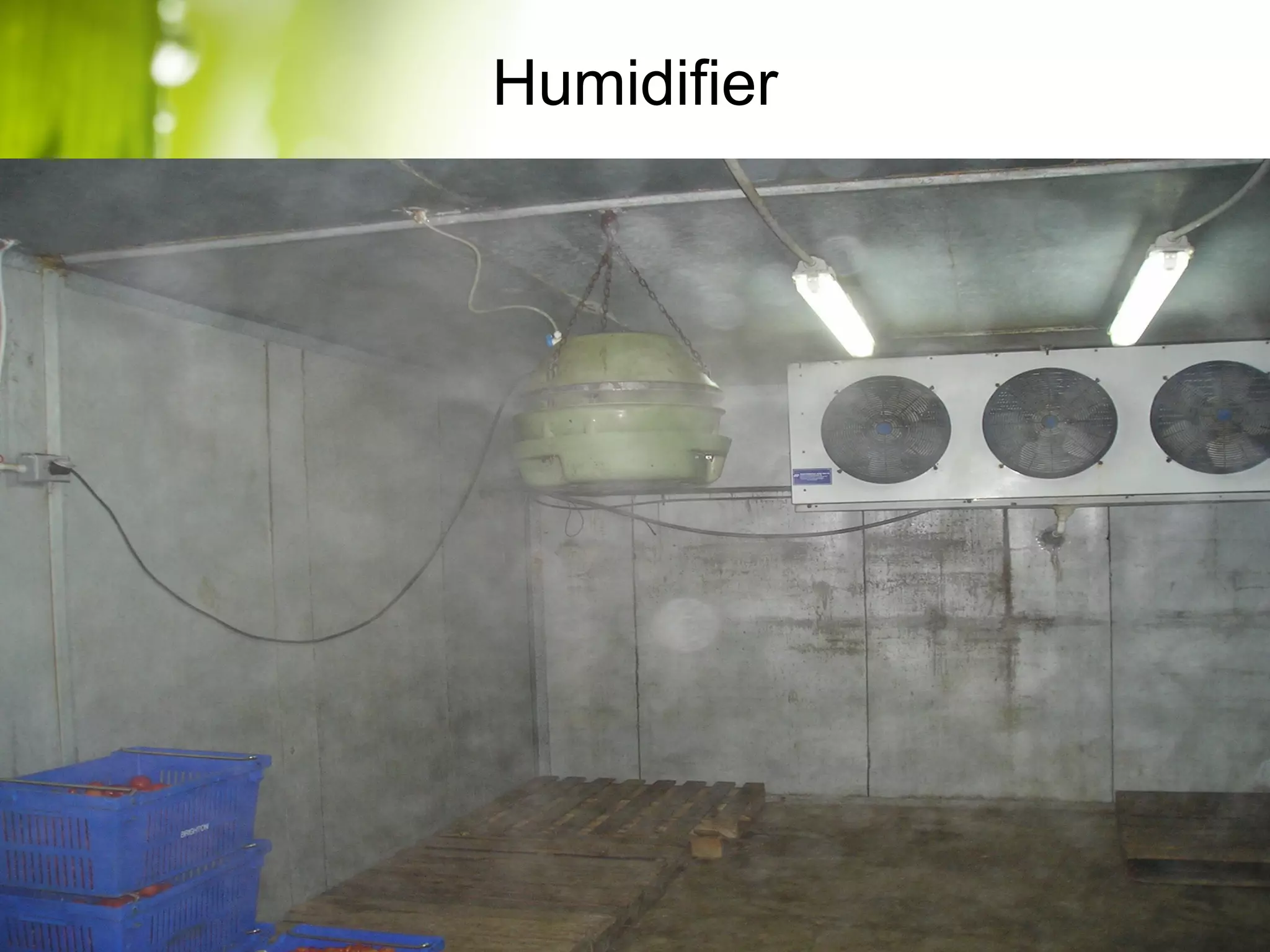 Humidifier
13
 