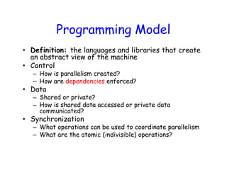 Parallel Computing - Lec 5 | PDF