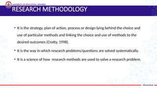 Comprehensive Guide to Research Methodology and Design in Academic ...