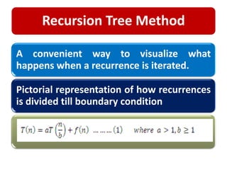 Lecture 5 6_7 - divide and conquer and method of solving recurrences | PDF