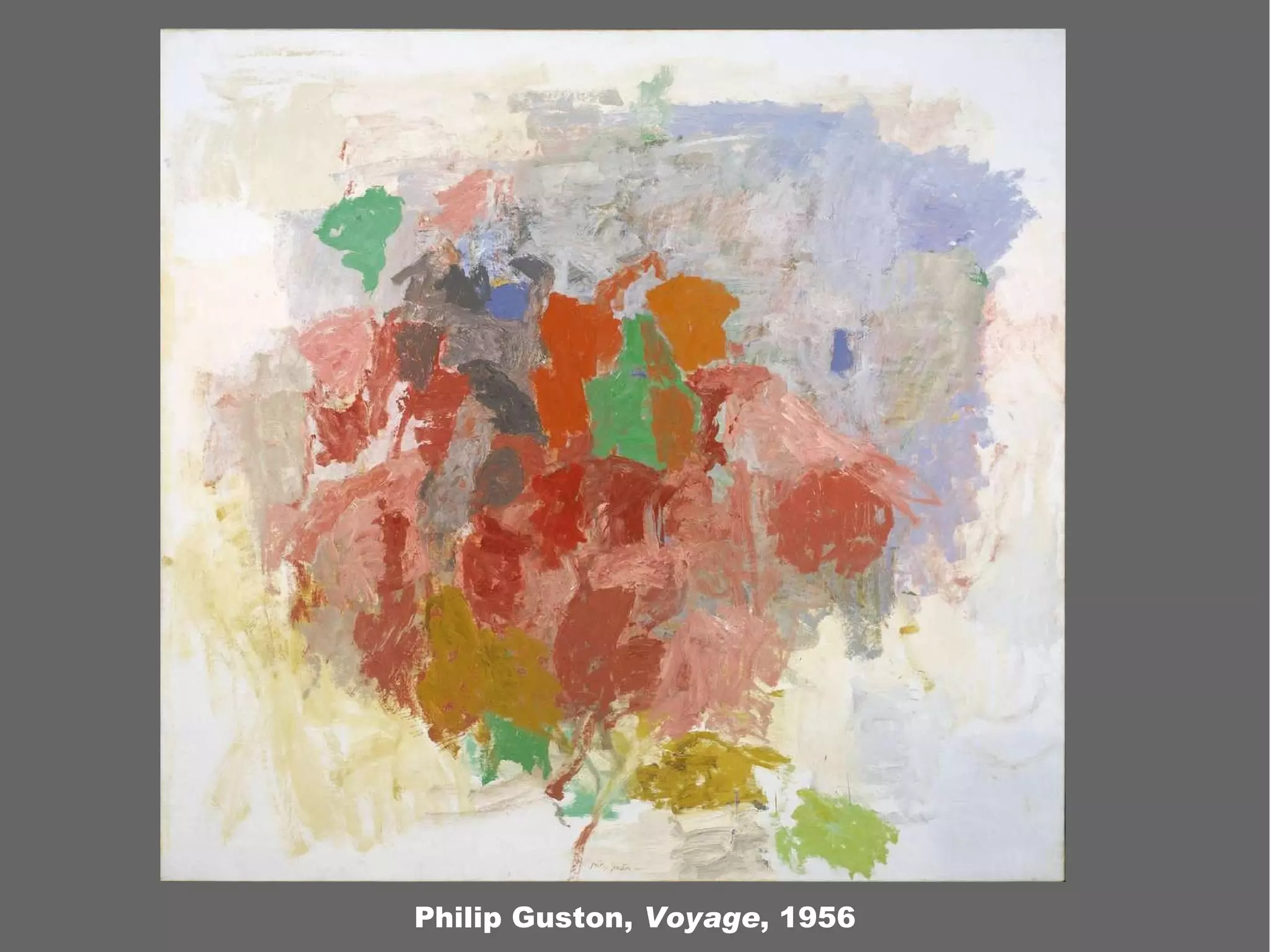 Philip Guston, Voyage , 1956