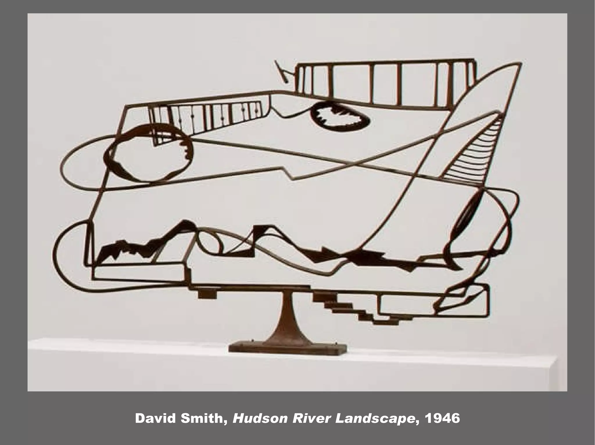 David Smith, Hudson River Landscape , 1946
