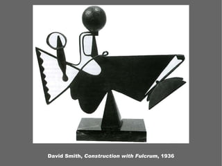 David Smith,  Construction with Fulcrum , 1936 