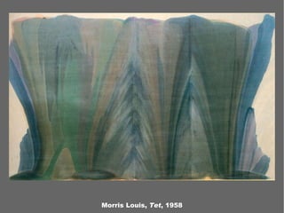 Morris Louis,  Tet , 1958 