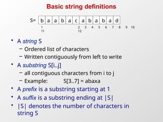 Contiguous String Lecture 5 and 6, 7.pptx mverebeerbreberberbrebeeeerbeerbe | PPTX