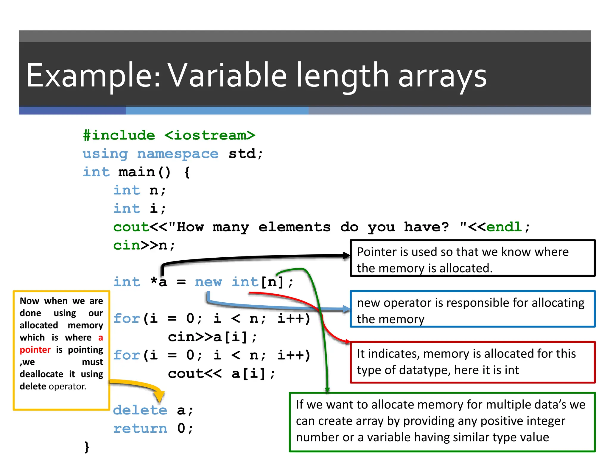 Lecture 5Arrays on c++ for Beginner.pptx | Programming Languages ...