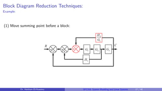 block diagram reduction of control system | PDF | Physics | Science