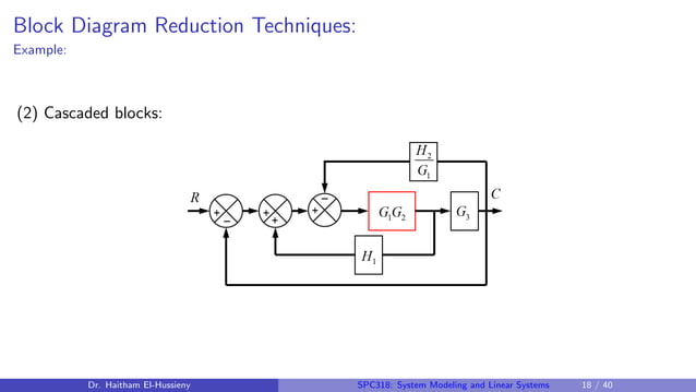 block diagram reduction of control system | PDF | Physics | Science