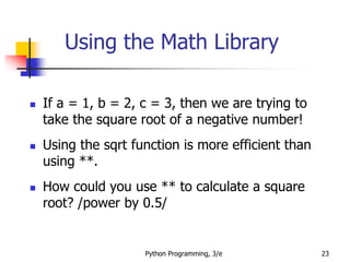 Lecture 5 – Computing with Numbers (Math Lib).pptx