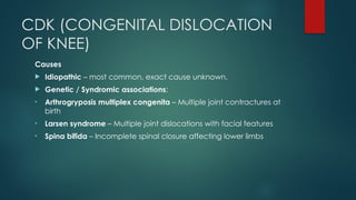 Genetic Dislocation Comprehensive Overview of Lower Limb Deformities: Genu Valgum, Varum ...
