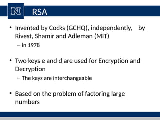 Who Invented Rsa Cipher Lecture5_data encryption standard-RSA algorithm | PPT