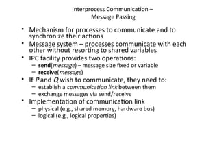 process managememt and cpu scheduling techbiques | PPT