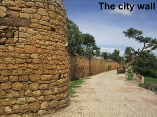 The city wall
 