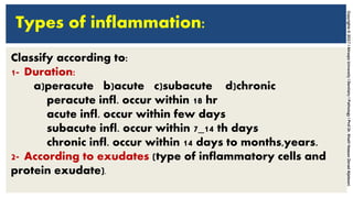 Lecture 5 inflammation | PPTX | Blood Disorders | Diseases and Conditions