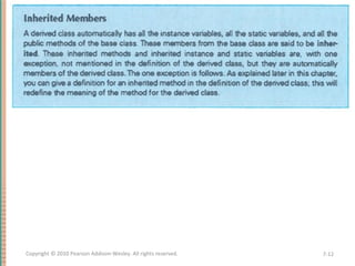 7-12Copyright © 2010 Pearson Addison-Wesley. All rights reserved.
 