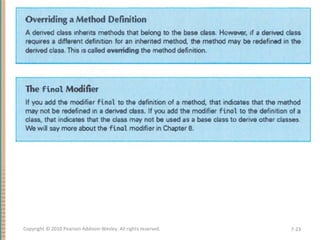 7-23Copyright © 2010 Pearson Addison-Wesley. All rights reserved.
 