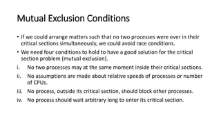 Lecture 5 inter process communication | PPTX | Operating Systems ...