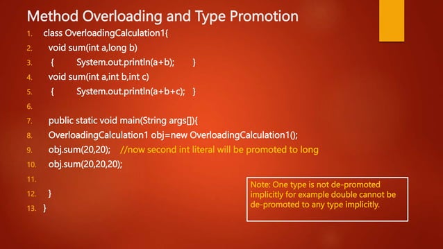 Lecture5_Method_overloading_Final power point presentation | PPT