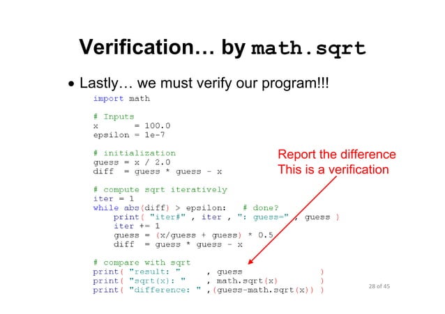 Lecture 5 numbers and built in functions | PPT