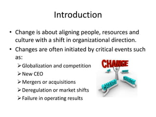 MS Lecture 5 org change | PPT