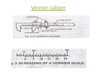Vernier caliper
 