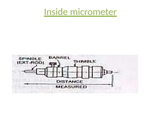 Inside micrometer
 