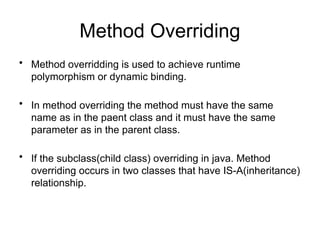 Polymorphism Concepts in Java Programming | PPTX