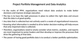 Lecture 5 Portfolio Management & Data Analytics .pptx