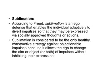 Sublimation Psych Example PSY-405 Lecture 5 (ppt) by Virtual University.pdf