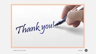 11/23/2024
Program Control Instructions 30
 