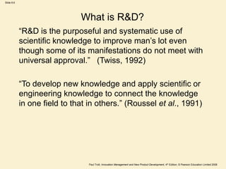 Research and Development | PDF