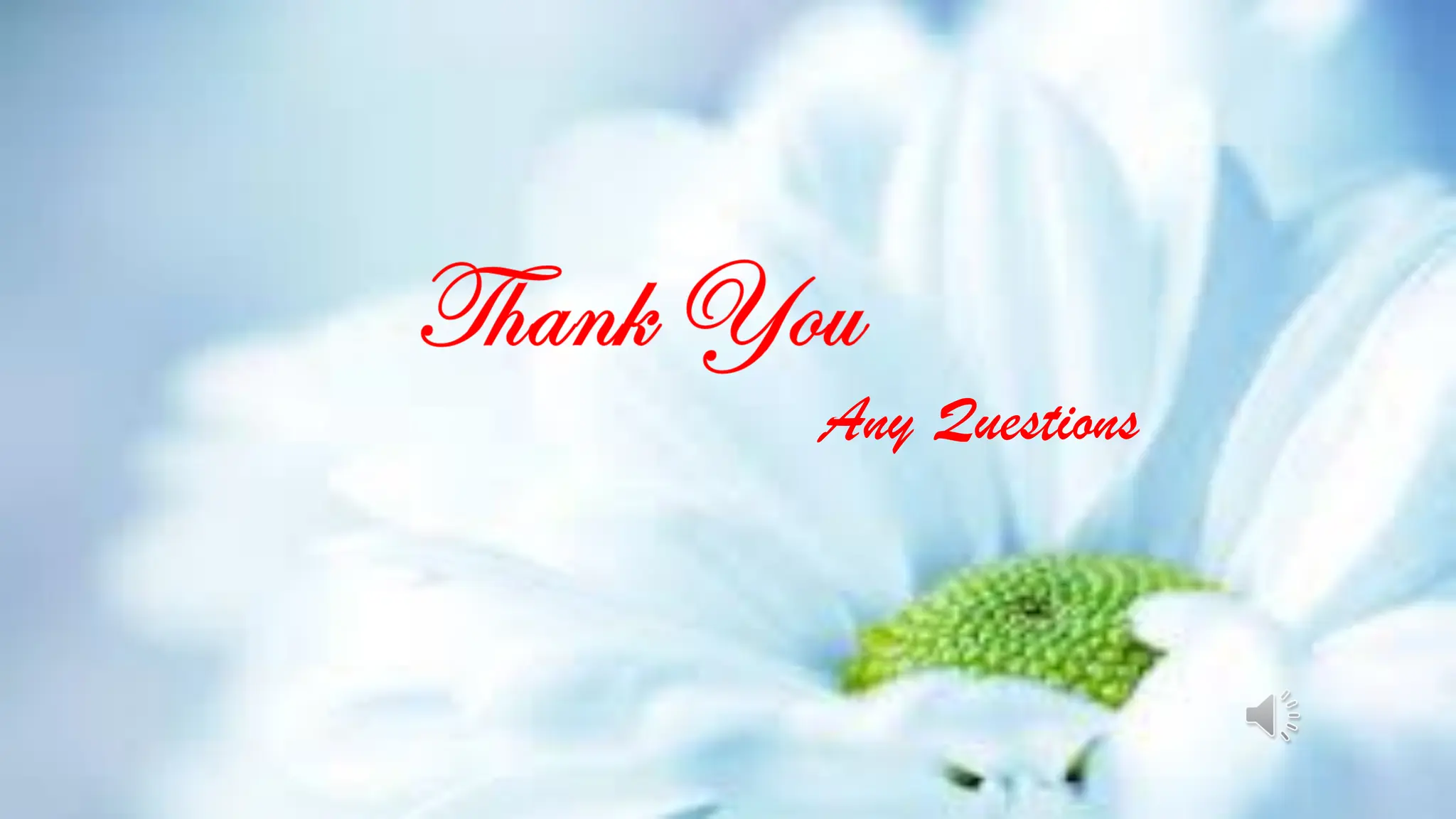 Any Questions
 