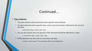 Web Development - Lecture 5 | PPT
