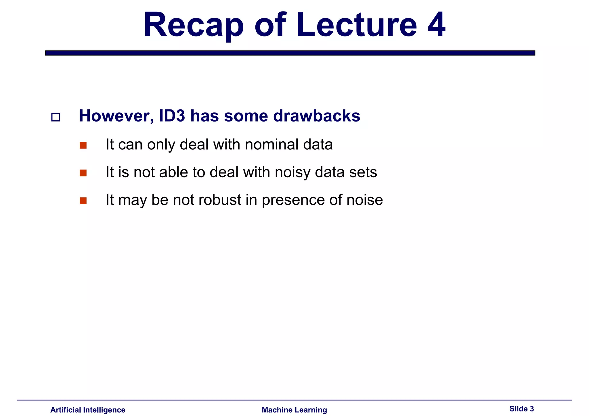 Lecture6 - C4.5