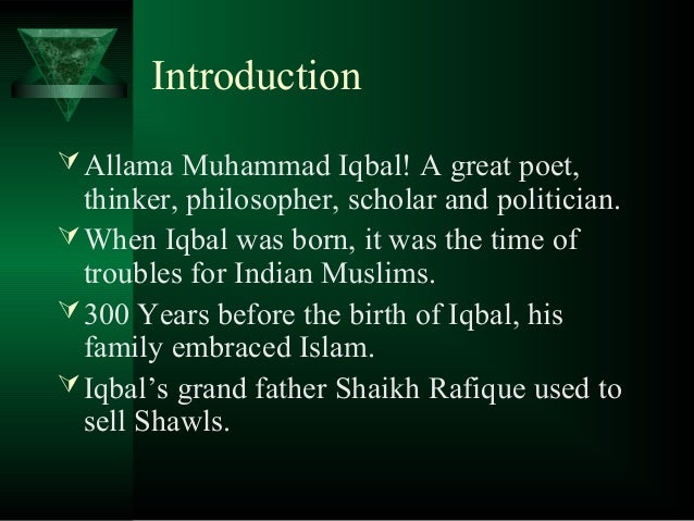 free download essay on allama iqbal Allama iqbal open university, sector h-8, islamabad- 44000, pakistan email: support@aiouedupk. free download essay on allama iqbal Allama iqbal open university, sector h-8, islamabad- 44000, pakistan email: support@aiouedupk.