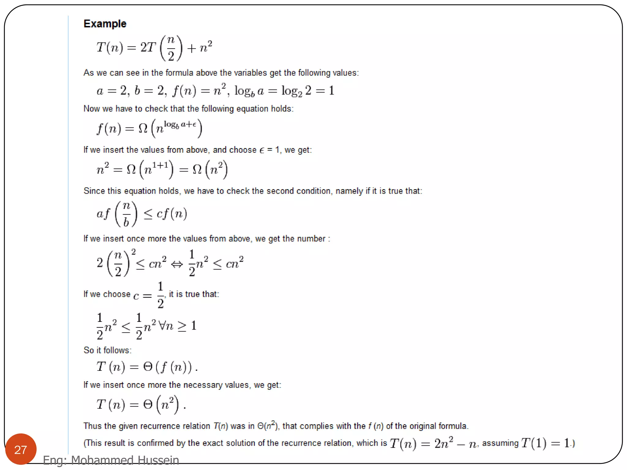 Eng: Mohammed Hussein
27
 