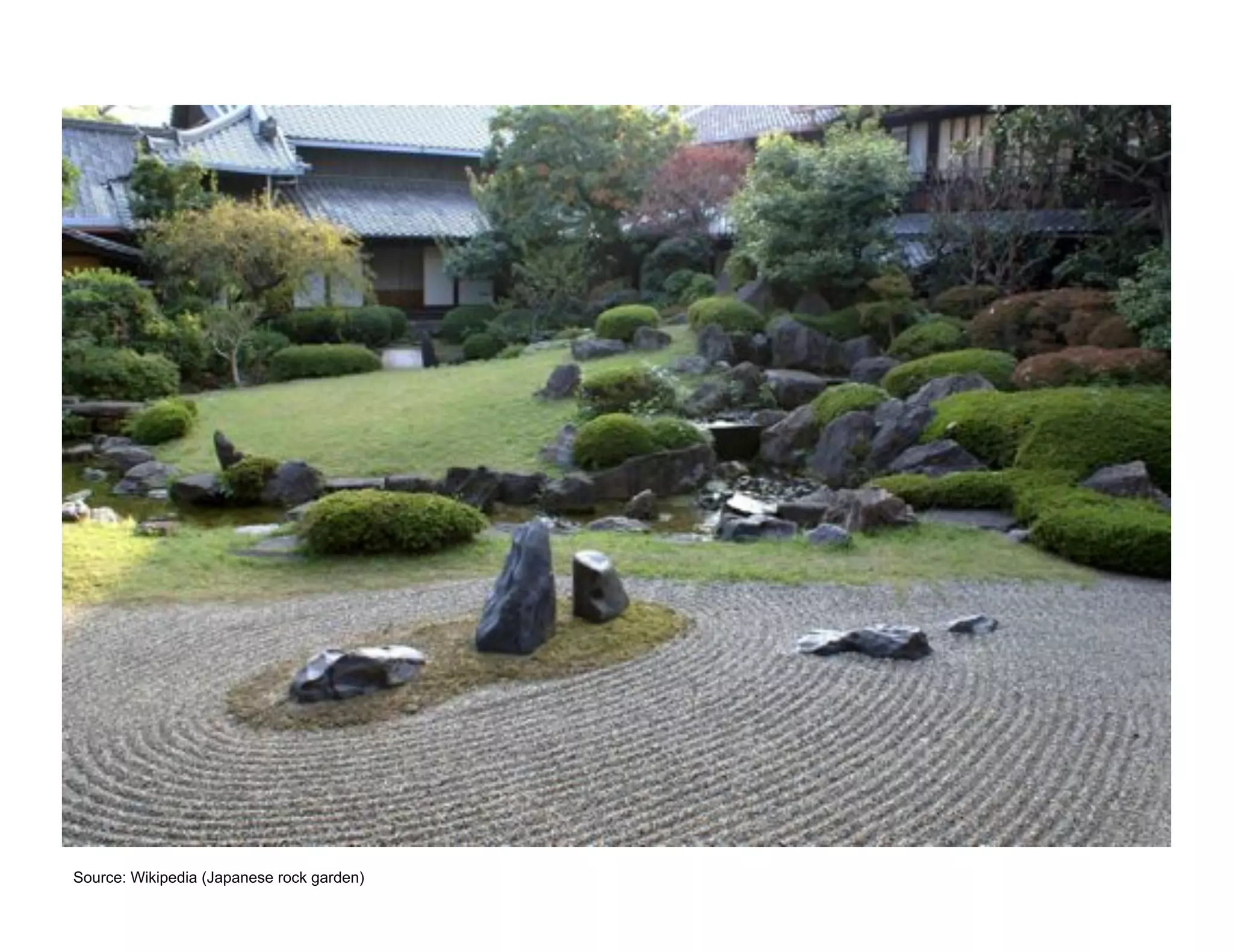 Source: Wikipedia (Japanese rock garden)
 