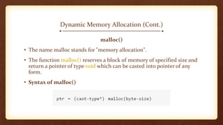 C- language Lecture 6 | PPT