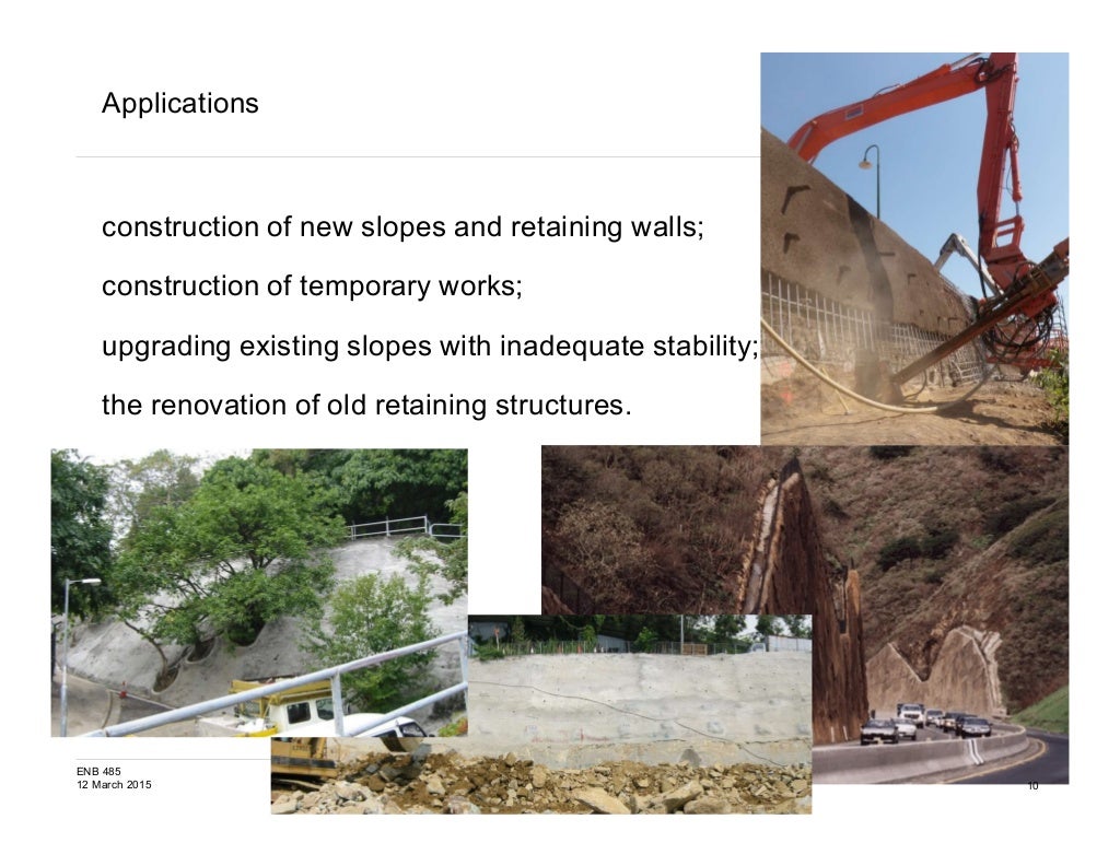 Design of earthretaining structures Lecture 6