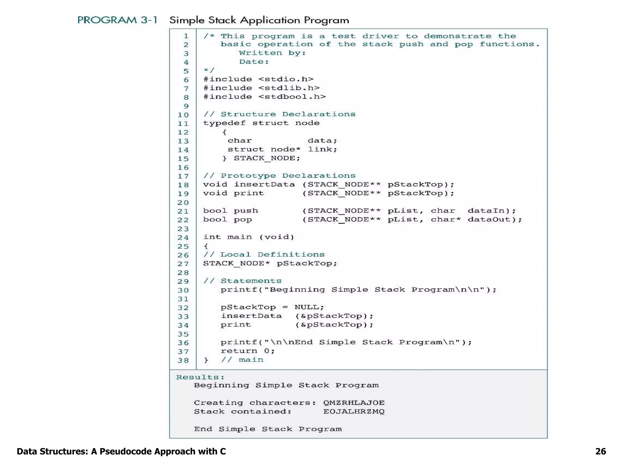 Data Structures: A Pseudocode Approach with C 26
 