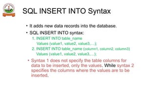 Database management system Lecture 6.pptx