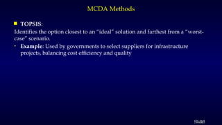 MCDA Multi Criteria Decision Analysis.pptx