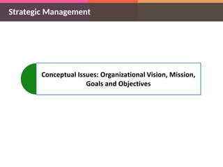 Strategic Management
 