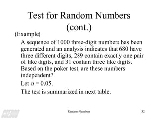 Random Number Generation Conceptual and Practice | PPT
