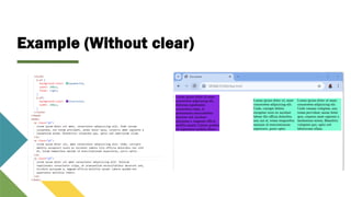 Example (Without clear)
 